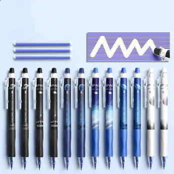 Kullanışlı Mürekkep Kalem Ayrılabilir Rahat Kavrama Yazma Kalem Silinebilir Sopa Plastik tükenmez kalem Ofis Aksesuarları