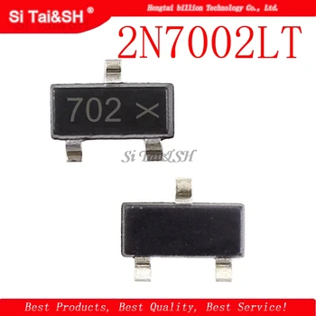 100 adet/grup 2N7002LT 2N7002 7002 N-Kanal MOSFET N-CH SOT23 SMD.