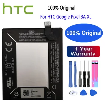 100 % Yeni Orijinal 3700 mAh / 14.24 Wh G020A-B Telefonu Yedek HTC için pil Google Piksel 3A XL Piller + Araçları + çıkartmalar