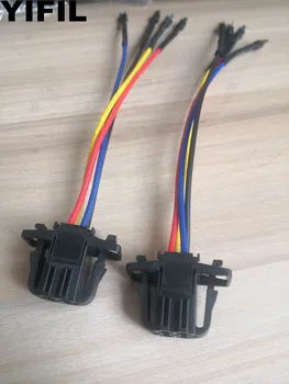 2 takım 4 Pin Dişi led arka lambası Lamba Modifikasyon Adaptörü Kablo Demeti Kablo Konnektör Fişi Erkek Terminali Audi Q3