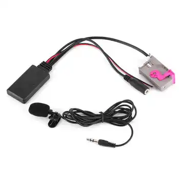 32Pin Araba Bluetooth AUX Adaptör Kablosu Taşınabilir Stereo Ses Kablosu Konektörü Audi için Fit A3 A4 A6 A8 TT Oto Aksesuar