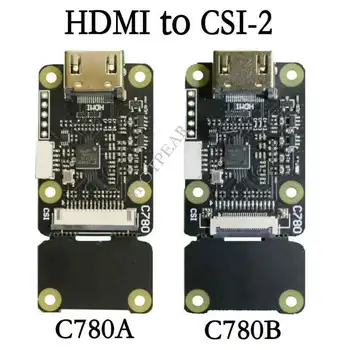 Ahududu Pi Kamera HDMI CSI 4 CSI kanal C780 Desteği Ses 1080P 60FPS V2 güncelleme sürümü için de Ahududu Pi CM4