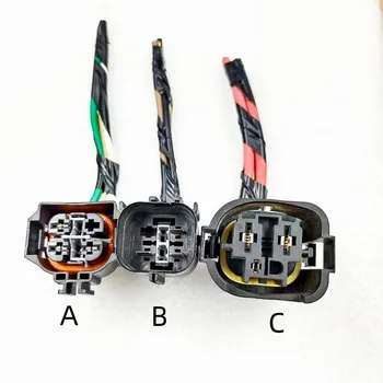 Araba elektronik fan fiş adaptörü konnektör tel BMW X1 X3 X5 E90 E92 F18 F02 320/325/525 0