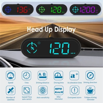 Araba HUD HeadUp - Ekran Hız Göstergesi Aşırı Hız Alarmı Hatırlatma Uyarı Hızlanma