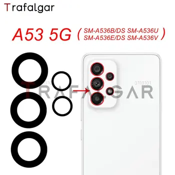 Arka Arka Kamera Cam Lens kapağı SAMSUNG GALAXY A53 5G Değiştirme + Yapışkanlı Etiket A536 SM-A536B / DS A536U A536E A536V