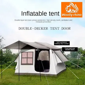 Açık Çadır Şişme Çadır Çok kişi Tek yatak odalı Tek yatak odalı Kamp Güneş Gölgeleme Tente Çadır