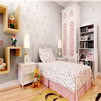 beibehang Modern çevre dostu çocuk yatak odası dokunmamış duvar kağıdı duvarlar için 3 d papel de parede 3d Güzel