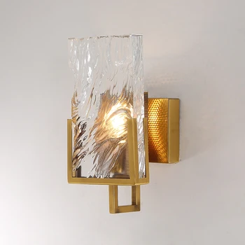 Bıewalk Modern Altın Lüks Kristal Duvar Lambası led ışık Oturma odası arka Plan İçin Banyo Kapalı aydınlatma armatürleri Ev