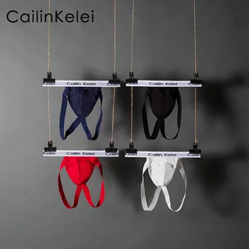 Cailin Kelei erkek tanga moda etiket seksi çift kasık düşük bel nefes geri boş iç çamaşırı adam 1504