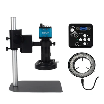 Dijital Mikroskop VGA Elektronik Full HD Mikroskop Kamera Lehimleme elektron mikroskobu led ışık 130x Lens