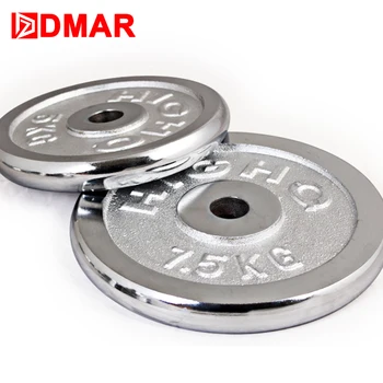 DMAR 1 adet Elektrolizle Halter Disk Ağırlıkları İçin FitnessWeightliftingCrossfit ekipmanları Halter GymMuscle StrengthExerciseBarbell