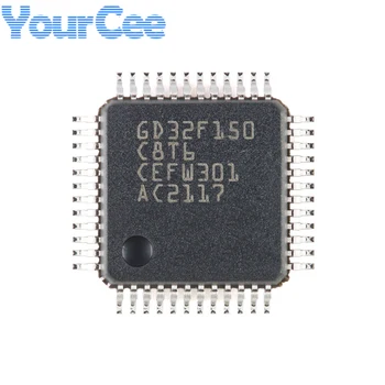 GD32F150 GD32F150C8 GD32F150C8T6 LQFP-48 32 Bit Mikrodenetleyici Çip MCU IC Denetleyici