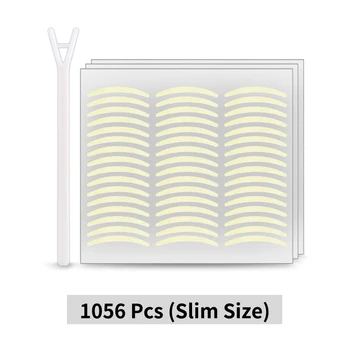 HEALLOR KINEPIN 1056 adet gözkapağı bandı Sticker Görünmez Göz Kapağı Macunu Şeffaf Kendinden yapışkanlı Çift Göz Bandı Araçları