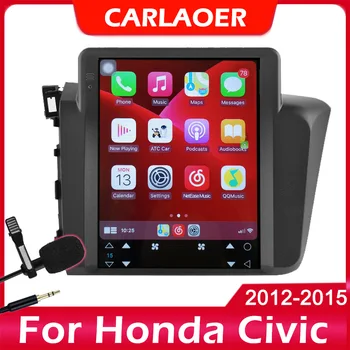 Honda Civic 2012 için 2013 2014 2015 2 din Android 10 otomobil radyosu Araba Multimedya Video Oynatıcı Tesla Tarzı 2din autoradio GPS 0