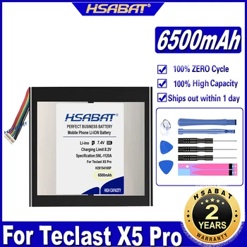 HSABAT QT31150165P H28154165P 9 satır 6500mAh Pil için Teclast X5pro X5 pro Tablet PC Piller