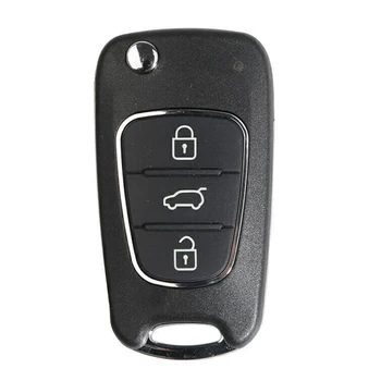 Için Xhorse XKHY02EN Evrensel Tel Uzaktan Anahtar Fob 3 Düğmeler Hyundai Tipi VVDI Anahtar