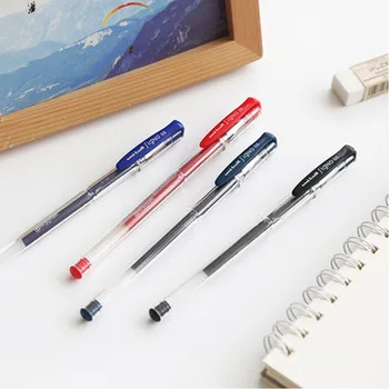 Japonya UNİ Jel Kalem Kombinasyonu UM100 Çok paketi 0.5 mm Siyah Kalem Öğrenci Yazma Testi Kırtasiye 3