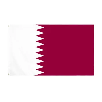JIAHAO flags90 x 150cm 3 * 5ft Katar bayrağı polyester bayraklar iç ve dış dekorasyon