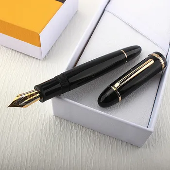 Jinhao X159 Akrilik Serisi dolma kalem Altın Gümüş Klip Iraurita İnce Ucu Yazma İmza Ofis Okul