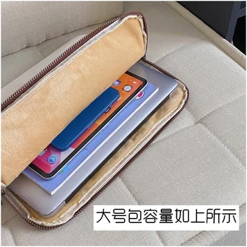 Kore ıns taze ve basit ipad tablet astar koruyucu kılıf 11/13 inç öğrenci bilgisayar çantası çapraz vücut astar çanta 1