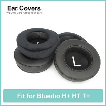 Kulak yastıkları Bluedio H + HT T + Kulaklık Earcushions Protein Kadife Pedleri Bellek Köpük Kulak Pedleri