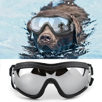 Köpek koruma gözlükleri Pet Güneş Gözlüğü Orta Büyük Köpekler Gözlük Köpek Göz Aşınma Pet Gözlük Korumak Ayarlanabilir Kayış İle Su Geçirmez