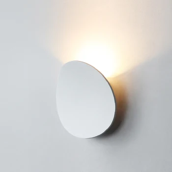 LED açık havada iç duvar ışıkları su geçirmez ev ve bahçe balkon koridor sundurma lamba Modern süslemeleri fikstür 110 V - 220 V IP66