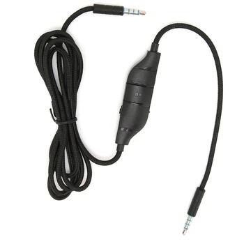 Logitech G633/G635/G933/G935 için Ses ve Mikrofon Kontrollü Oyun Kulaklığı Kablosu Ses Kablosu