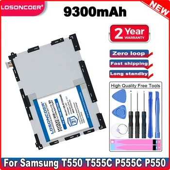 LOSONCOER 9300mAh EB-BT550ABE Samsung Galaxy Tab İçin Bir 9.7 