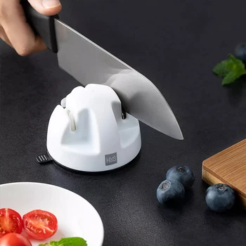 Mini Bıçak Kalemtıraş Tek elle Bileme Süper Emme Mutfak Kalemtıraş Mini Taşınabilir mutfak gereçleri Xiaomi Ev için