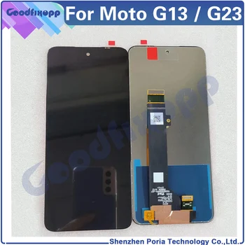 Motorola Moto G13 G23 için LCD Ekran Dokunmatik Ekran Digitizer Meclisi Onarım Parçaları Değiştirme