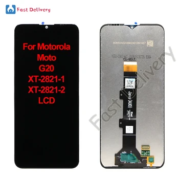 Motorola Moto G20 XT-2821-1 XT-2821-2 Pantalla lcd ekran dokunmatik ekranlı sayısallaştırıcı grup Değiştirme Moto G20 lcd