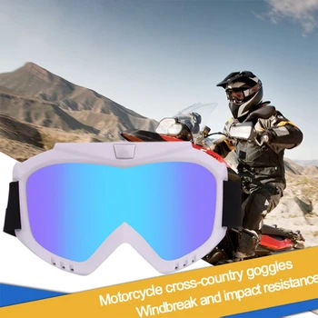 motosiklet güneş gözlüğü motokros güvenlik koruyucu gece görüş kask gözlük sürücü sürüş gözlükleri Motosiklet Kask Cam