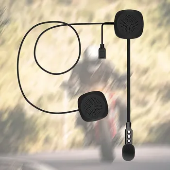 Motosiklet Kask Kulaklık Bluetooth Uyumlu Motosiklet Kask Kulaklık Eller Serbest Motorlu Stereo İnterkom Sürme Navigasyon