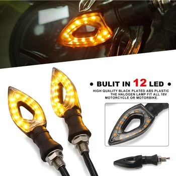 Motosiklet LED sinyal lambası Amber Bıçak Lambası Göstergesi Flaşör Yanıp Sönen HONDA GROM MSX125 2014-2023 2022 2021 2020 2019