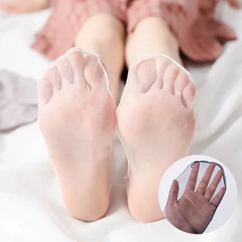 Nazik Kayısı Ultra ince Gevşek Uzun Çorap Seksi Kafesler Ekip Çorap Nefes Yaz Şeffaf Harajuku Kadın Çorap