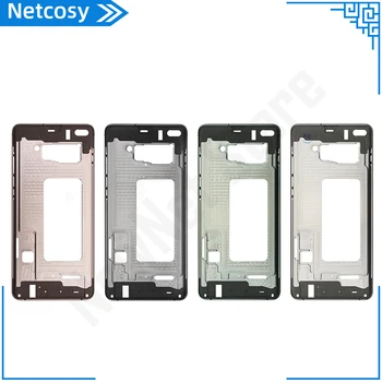 Netcosy Samsung Galaxy S10 Artı G9750 Arka Orta Çerçeve Yedek Parçalar Konut Kuver Çerçeve Yedek Parça Tamir