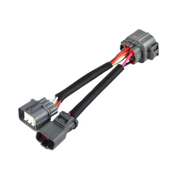 Obd1 To Obd2 10-Pin Dağıtıcı Adaptörü Jumper Kablo Demeti Honda Civic Acura için 1
