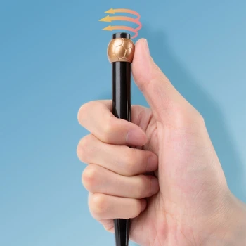 OFBK Altın Top Jel Kalemler Stres Giderici ofis kalemi 0.5 mm İnce Nokta Nötr Kalemler Hediye