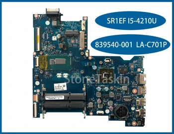 Orijinal 839540-001 HP Pavilion 15-AC Laptop Anakart AHL50 / ABL52 LA-C701P DDR3 HM77 SR1EF I5-4210U RAM %100 % Test Edilmiş