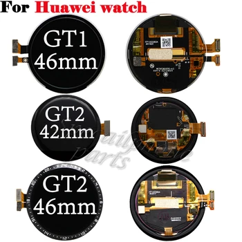 Orijinal Ekran İçin Huawei İzle GT1 GT2 LCD Ekran Dokunmatik Panel Sayısallaştırıcı Meclisi İçin Huawei İzle GT2 46mm LCD