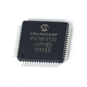 PIC18F6722-I / PT PIC18F6722 TQFP64 Paketi QFP 8-bit Mikrodenetleyici MCU-MCU Çip IC Yepyeni Orijinal