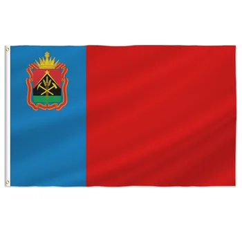 PTEROSAUR Rusya Kemerovo Oblast Bayrağı, Rusya Rus RU Kemerovo Bayrakları Dekor Hediyeler Odası iç mekan dış mekan dekorasyonu Afiş