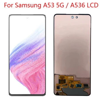 Samsung Galaxy A53 5G lcd ekran A536B A536U Ekran dokunmatik sayısallaştırıcı tertibatı Yedek Parça Tamir