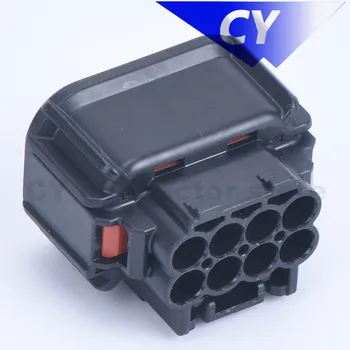 Siyah 8 pin araba su geçirmez oto konektörü 1.5 dişi LED far hoparlör fişi sensörü konnektörleri 6189-7423 4