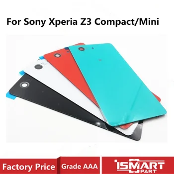 Sony için arka kapak Xperia Z3 Kompakt Mini M55w Pil Arka Konut D5803 D5833 Arka Cam