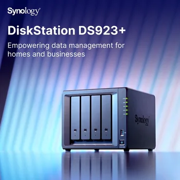 Synology DS923+ NAS DiskStation 4 Bölmeli Ev Bulut Depolama Küçük İşletme ve Ev Ofisi (yedek DS920+) 2023 Yeni