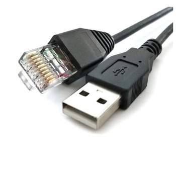 Sıcak USB'den RJ50 Konsol Kablosuna AP9827 APC Akıllı UPS İçin 940-0127B 940-127C 940-0127E Kalıplı Gerinim Giderici Önyükleme