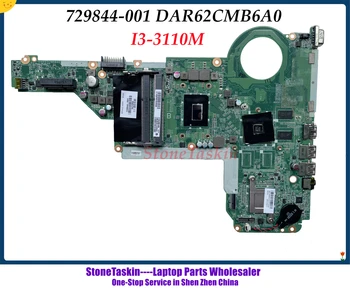 Toptan DAR62CMB6A0 HP 15-E 17-E Laptop Anakart 729844-501 729844-001 SR0N2 ı3-3110M CPU Ekran kartı DDR3 Test