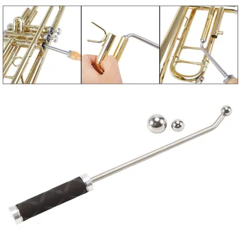Trompet Tamircisi Enstrüman Bakım Araçları 2 metal bilyalar Trompet Bakım Bakım 4